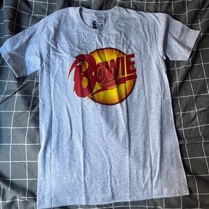 Bowie graphic design t shirt